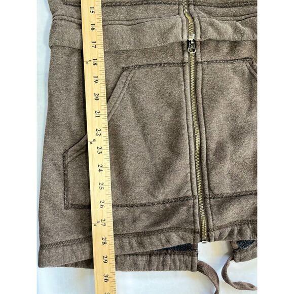 Lululemon Long & Short of It Hooded Convertible Cropped/Long Jacket Women's 4 - Picture 9 of 11